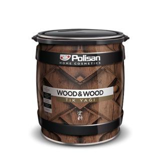 Polisan Wood&Wood Tik Yağı 2,5 Lt 